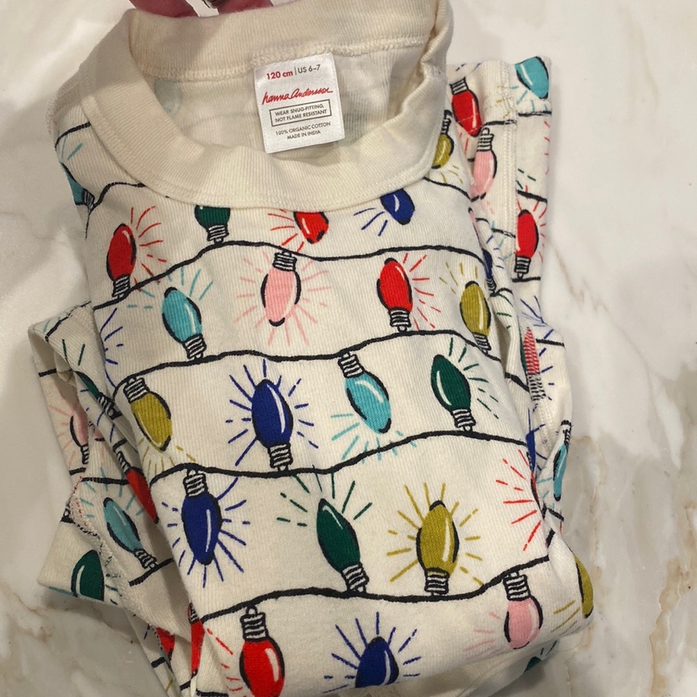 Hanna Anderson Christmas pj’s 6-7
